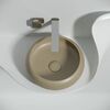 Раковина Ceramicanova круглая (цвет Капучино Матовый) Element 360*360*120мм