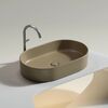 Раковина Ceramicanova овальная (цвет Капучино Матовый) Element 608*385*122мм