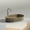 Раковина Ceramicanova овальная (цвет Капучино Матовый) Element 608*385*122мм