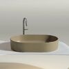 Раковина Ceramicanova овальная (цвет Капучино Матовый) Element 608*385*122мм