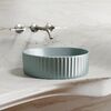 Раковина Ceramicanova круглая (цвет Зеленый Матовый) Element 360*360*115мм