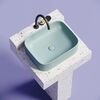 Раковина Ceramicanova прямоугольная (цвет Зеленый Матовый) Element 505*380*150мм