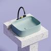Раковина Ceramicanova прямоугольная (цвет Зеленый Матовый) Element 505*380*150мм