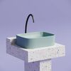 Раковина Ceramicanova прямоугольная (цвет Зеленый Матовый) Element 505*380*150мм