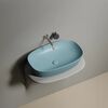 Раковина Ceramicanova овальная (цвет Зеленый Матовый) Element 600*380*138мм