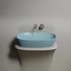 Раковина Ceramicanova овальная (цвет Зеленый Матовый) Element 600*380*138мм