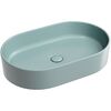 Раковина Ceramicanova овальная (цвет Зеленый Матовый) Element 608*385*122мм