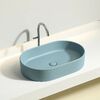 Раковина Ceramicanova овальная (цвет Зеленый Матовый) Element 608*385*122мм