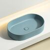 Раковина Ceramicanova овальная (цвет Зеленый Матовый) Element 608*385*122мм