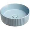 Раковина Ceramicanova круглая (цвет Голубой Матовый) Element 360*360*115мм