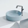 Раковина Ceramicanova круглая (цвет Голубой Матовый) Element 360*360*115мм