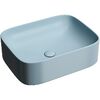 Раковина Ceramicanova прямоугольная (цвет Голубой Матовый) Element 505*380*150мм