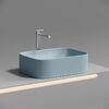 Раковина Ceramicanova прямоугольная (цвет Голубой Матовый) Element 505*380*150мм