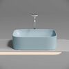 Раковина Ceramicanova прямоугольная (цвет Голубой Матовый) Element 505*380*150мм