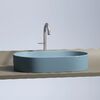 Раковина Ceramicanova овальная (цвет Голубой Матовый) Element 608*385*122мм