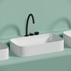 Раковина Ceramicanova прямоугольная (цвет Белый Матовый) Element 705*380*150мм