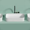 Раковина Ceramicanova прямоугольная (цвет Белый Матовый) Element 705*380*150мм