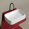Раковина Ceramicanova прямоугольная (цвет Белый Матовый) Element 605*380*150мм