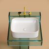 Раковина Ceramicanova прямоугольная (цвет Белый Матовый) Element 505*380*150мм