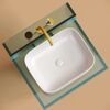 Раковина Ceramicanova прямоугольная (цвет Белый Матовый) Element 505*380*150мм