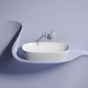 Раковина Ceramicanova овальная (цвет Белый Матовый) Element 600*380*138мм