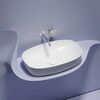 Раковина Ceramicanova овальная (цвет Белый Матовый) Element 600*380*138мм