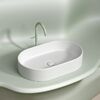 Раковина Ceramicanova овальная (цвет Белый Матовый) Element 608*385*122мм