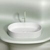 Раковина Ceramicanova овальная (цвет Белый Матовый) Element 608*385*122мм