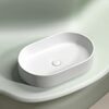 Раковина Ceramicanova овальная (цвет Белый Матовый) Element 608*385*122мм