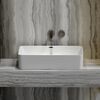 Раковина Ceramicanova прямоугольная со сливом переливом Element 605*385*140мм