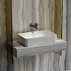 Раковина Ceramicanova овальная со сливом переливом Element 610*420*155мм