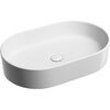 Раковина Ceramicanova овальная Element 608*385*122мм