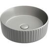 Раковина Ceramicanova круглая (цвет Антрацит Матовый) Element 360*360*115мм