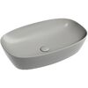 Раковина Ceramicanova овальная (цвет Антрацит Матовый) Element 600*380*138мм