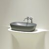 Раковина Ceramicanova овальная (цвет Антрацит Матовый) Element 600*380*138мм