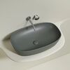 Раковина Ceramicanova овальная (цвет Антрацит Матовый) Element 600*380*138мм
