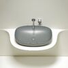 Раковина Ceramicanova овальная (цвет Антрацит Матовый) Element 600*380*138мм