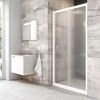 Душевая дверь Ravak Blix BLDP2-120 белый+стекло матовое (грейп)