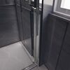 Душевая дверь Veconi Premium Trento PTD-30CH, 1500х2000, хром, стекло прозрачное, регулируемая ширина 1460-1490 мм