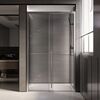 Душевая дверь Veconi Premium Trento PTD-30CH, 1500х2000, хром, стекло прозрачное, регулируемая ширина 1460-1490 мм