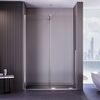Душевая дверь Veconi Premium Trento PTDW-50CH, 1400x2000, хром, стекло прозрачное, регулируемая ширина 1380-1390 мм