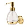 Stil Haus Regal, настенный стеклянный дозатор, цвет золото RG30(16)