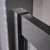 Душевой угол Veconi Premium Trento PTC-20B, 900Х900x2000, черный матовый, стекло прозрачное