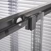 Душевой угол Veconi Premium Trento PTC-20GR, 800Х800x2000, брашированный графит, стекло прозрачное
