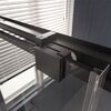 Душевой угол Veconi Premium Trento PTC-SP-30B, 1500х800x2000, черный матовый, стекло прозрачное