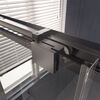 Душевой угол Veconi Premium Trento PTC-SP-30GR, 1400х900x2000, брашированный графит, стекло прозрачное