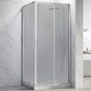 Душевой угол Veconi Rovigo RV-27CH, 1100х800х1900, хром, стекло pear