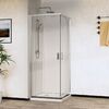 Душевой уголок Vincea City VSS-5CT9010CL, 1000*900, хром, стекло прозрачное