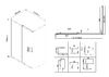 Душевой уголок Vincea City VSR-5CT9012CL, 1200*900, хром, стекло прозрачное