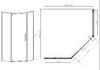 Душевой уголок Vincea Slim-N VSP-4SN100CL, 1000*1000, хром, стекло прозрачное